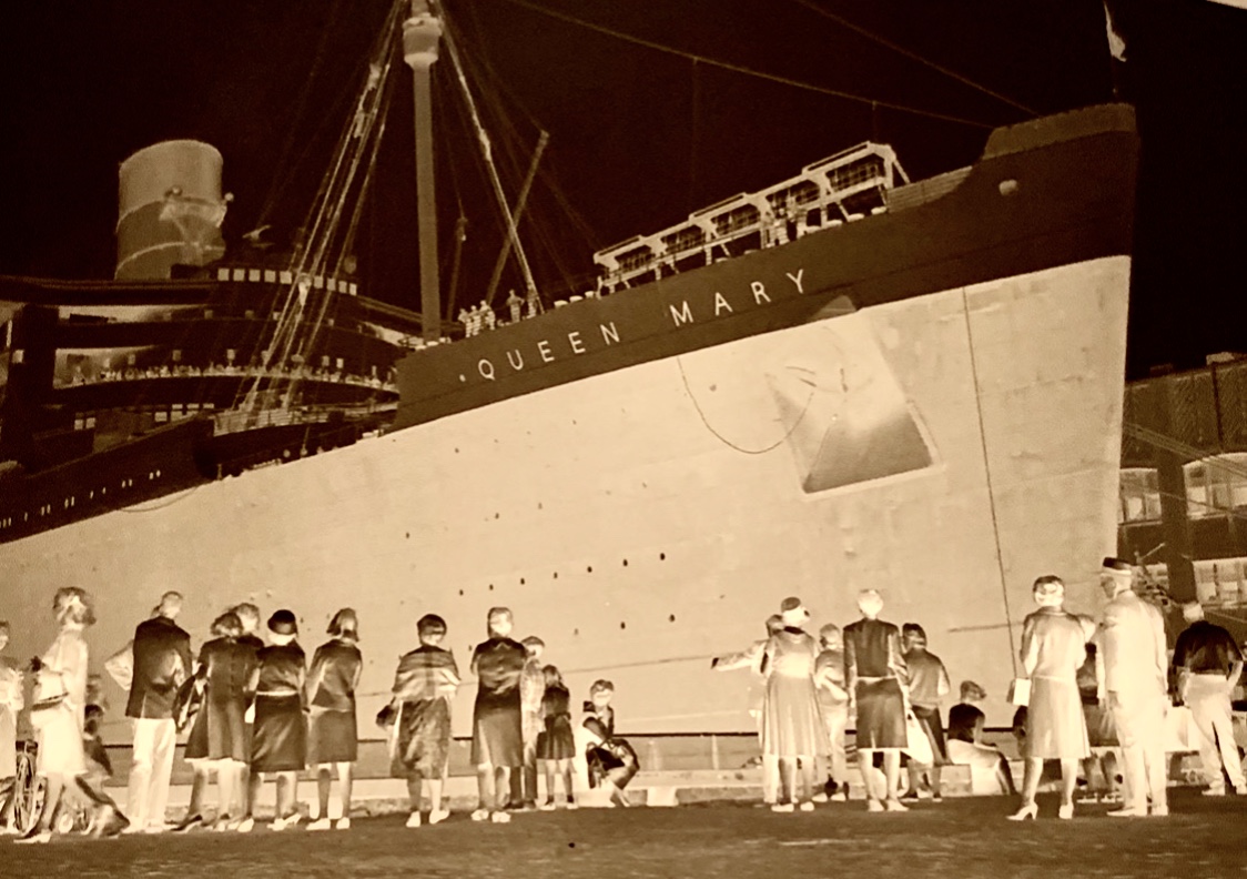 One of Sals Queen Mary Negatives South St., Seaport 1967