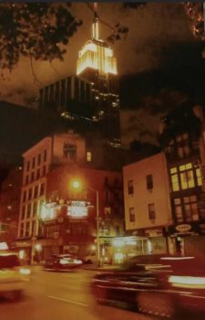 1996 I was photographing a party at Mustang Sally’s eighth Avenue It was about 3 o’clock in the morning the Empire State building look spectacular I took the shot