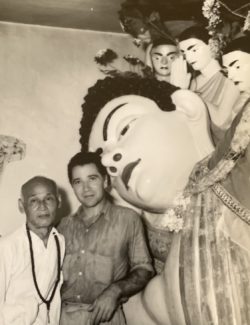 When Sal was on one of his trips traveling around the world with the OSS that was CAA back then he stopped off in India for three months and helped one of the high priest making these giant heads he told me he picked up a lot of knowledge there And smoke some great hash